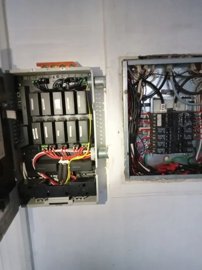 Electrical panel upgrade completed for Electrical Inspection in Mack